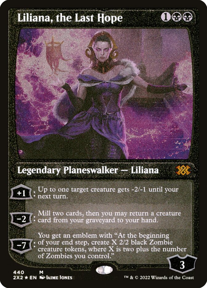 Liliana- the Last Hope (Foil Etched)
