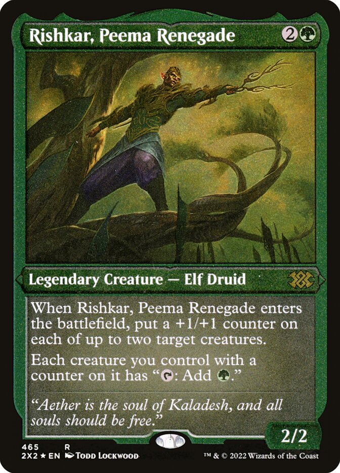 Rishkar- Peema Renegade (Foil Etched)