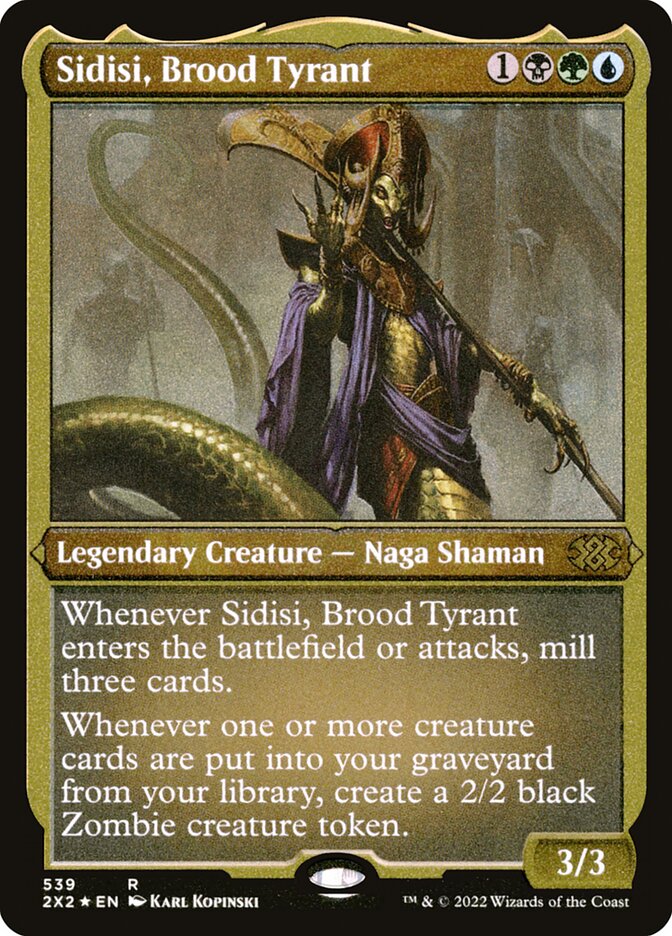 Sidisi- Brood Tyrant (Foil Etched)
