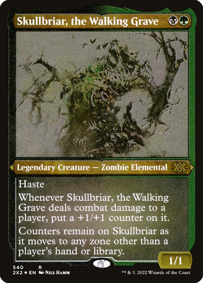 Skullbriar- the Walking Grave (Foil Etched)