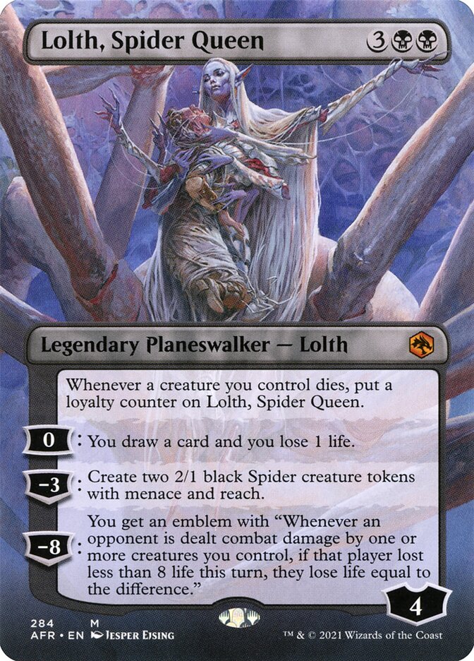 Lolth- Spider Queen (Borderless)