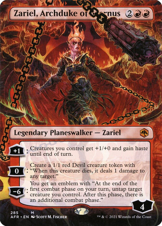 Zariel- Archduke of Avernus (Borderless)