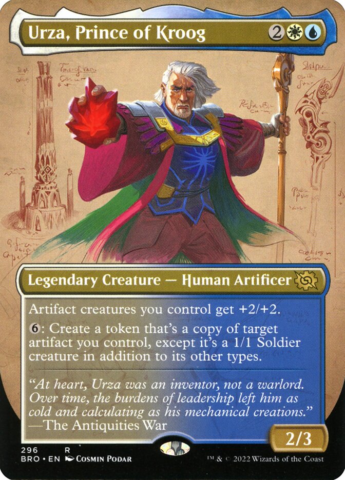 Urza- Prince of Kroog (Borderless)