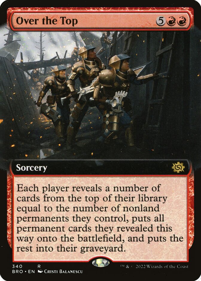 Over the Top (Extended Art)