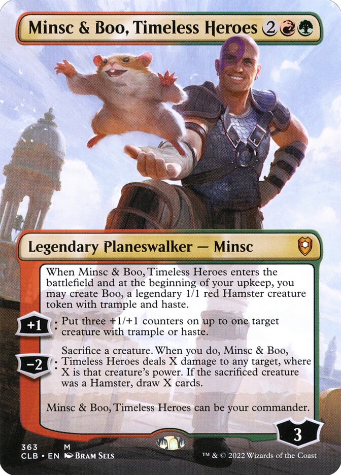 Minsc & Boo- Timeless Heroes (Borderless)