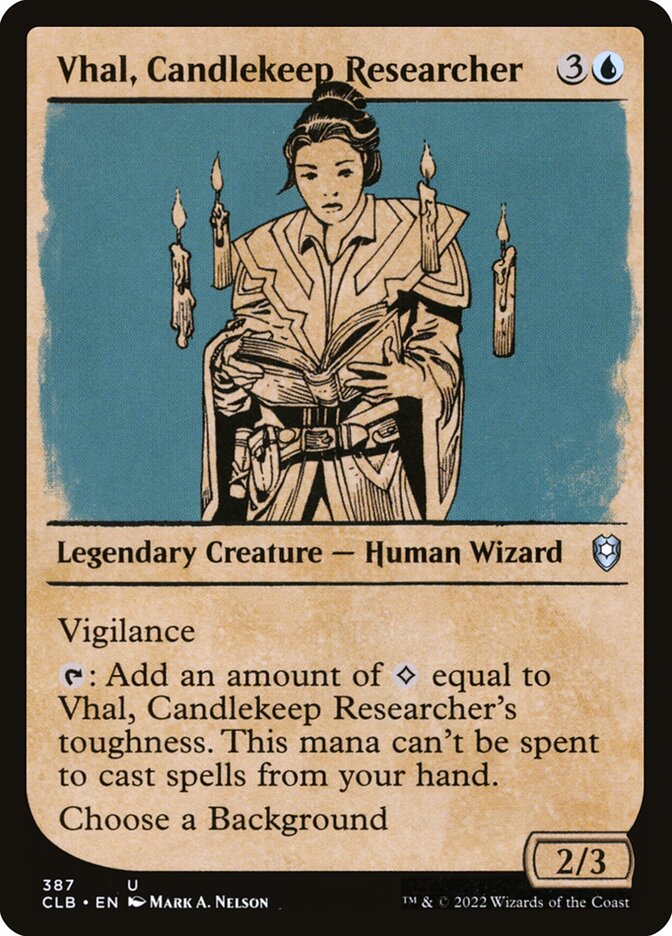 Vhal- Candlekeep Researcher (Showcase)