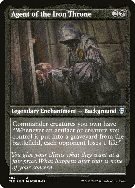 Agent of the Iron Throne (Etched Foil)