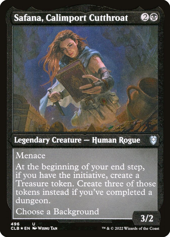 Safana- Calimport Cutthroat (Etched Foil)