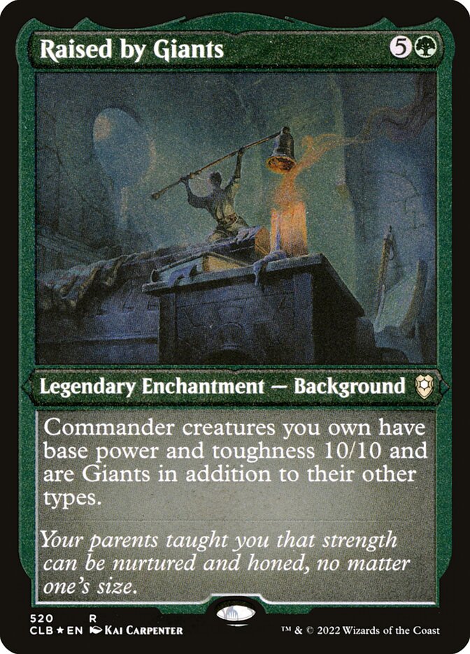 Raised by Giants (Etched Foil)