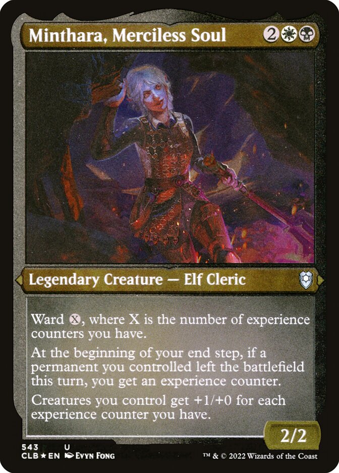 Minthara- Merciless Soul (Etched Foil)