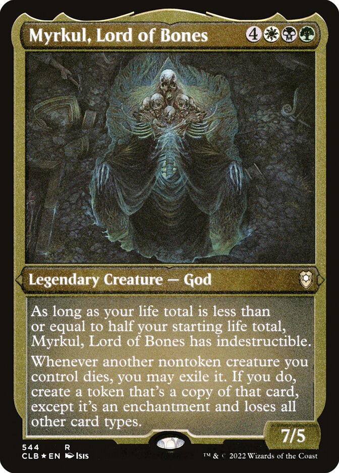 Myrkul- Lord of Bones (Etched Foil)