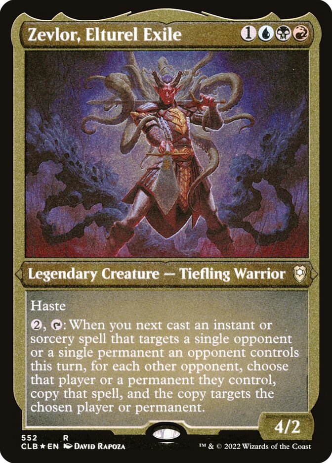 Zevlor- Elturel Exile (Etched Foil)