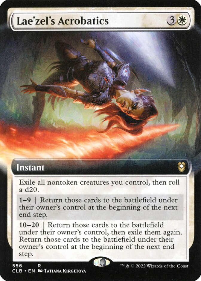 Lae'zel's Acrobatics (Extended Art)