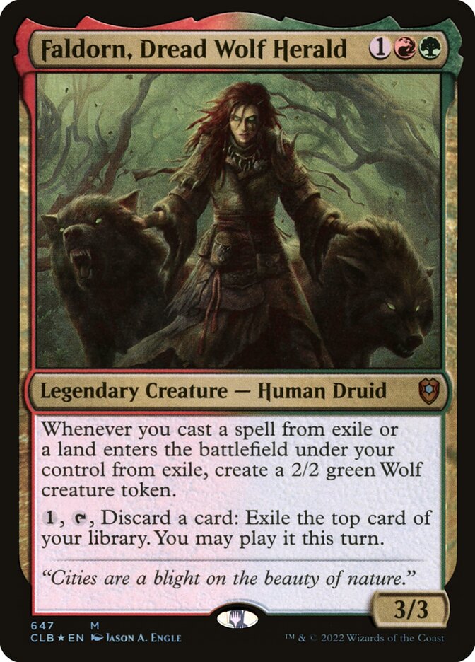 Faldorn- Dread Wolf Herald