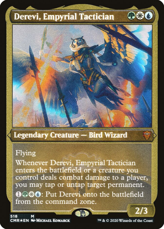 Derevi- Empyrial Tactician (Foil Etched)