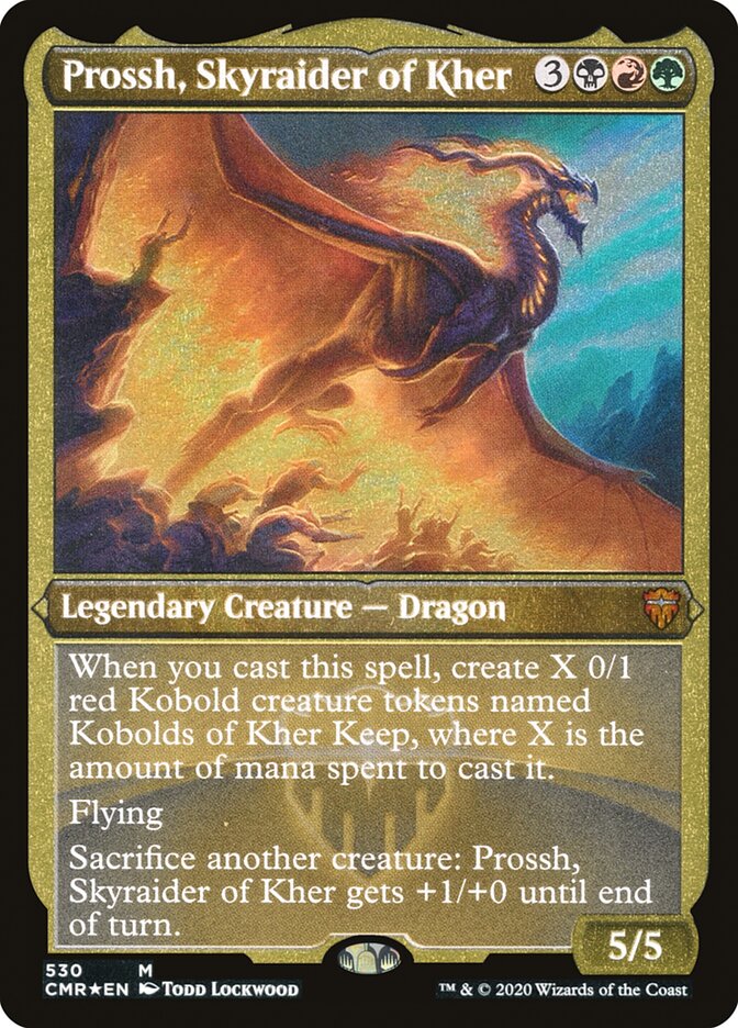 Prossh- Skyraider of Kher (Foil Etched)
