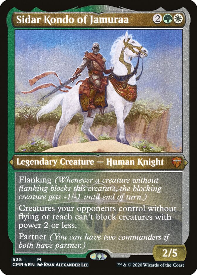 Sidar Kondo of Jamuraa (Foil Etched)