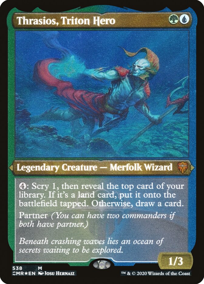 Thrasios- Triton Hero (Foil Etched)