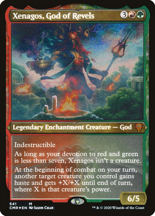 Xenagos- God of Revels (Foil Etched)