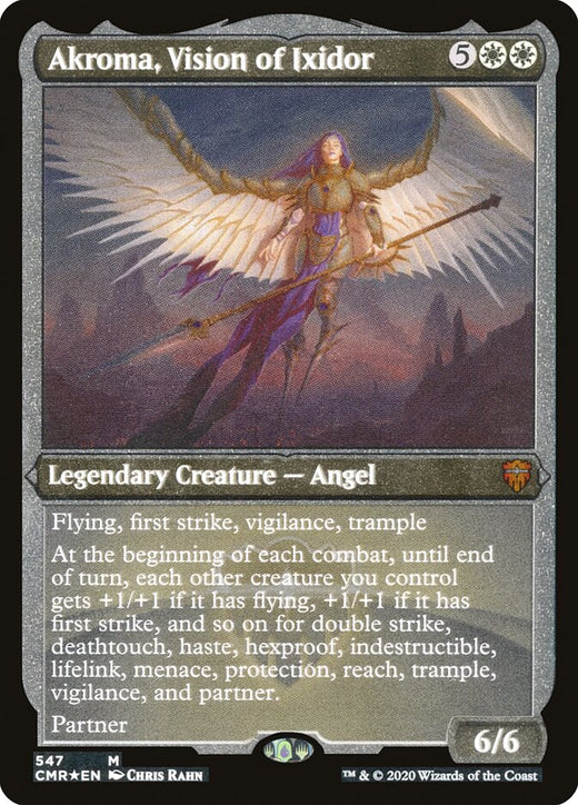 Akroma- Vision of Ixidor (Foil Etched)