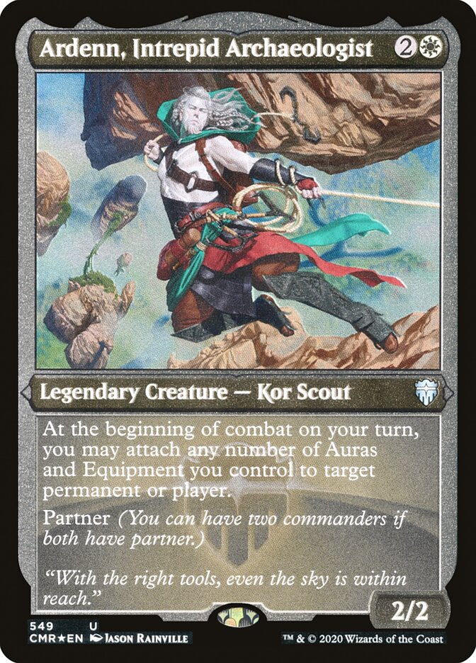 Ardenn- Intrepid Archaeologist (Foil Etched)