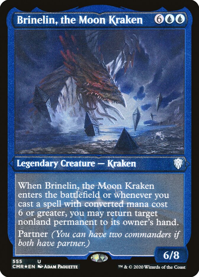 Brinelin- the Moon Kraken (Foil Etched)