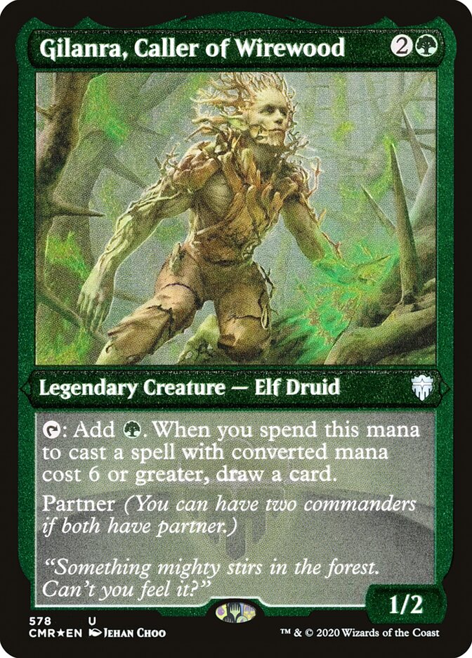 Gilanra- Caller of Wirewood (Foil Etched)