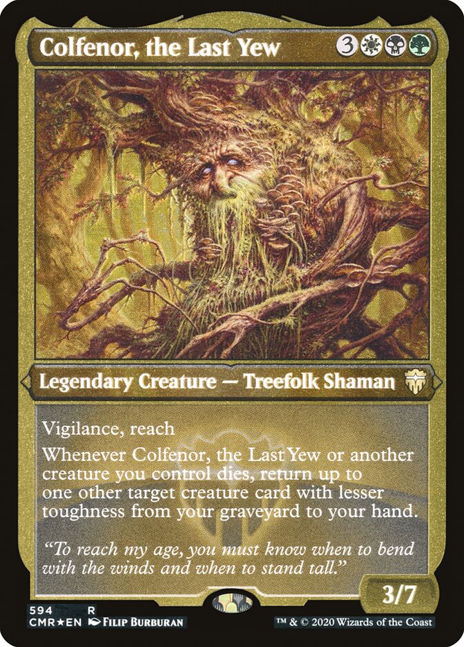Colfenor- the Last Yew (Foil Etched)