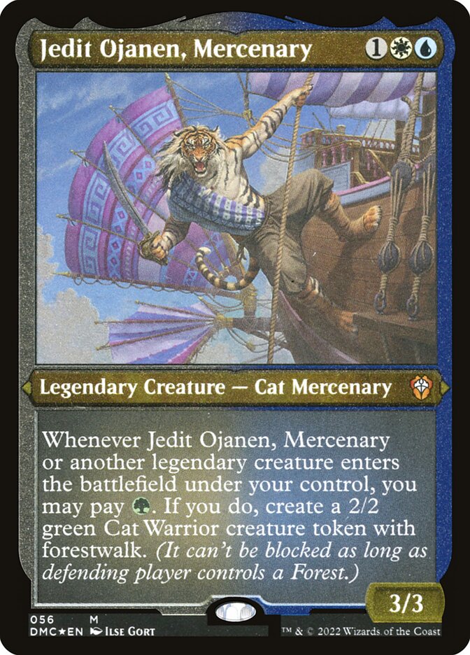 Jedit Ojanen- Mercenary (Foil Etched)