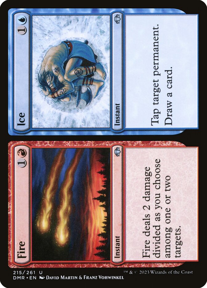 Fire - Ice (Foil Etched)