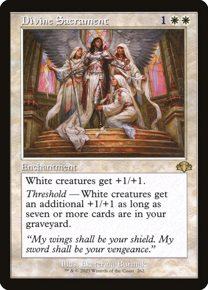 Divine Sacrament (Retro Frame)