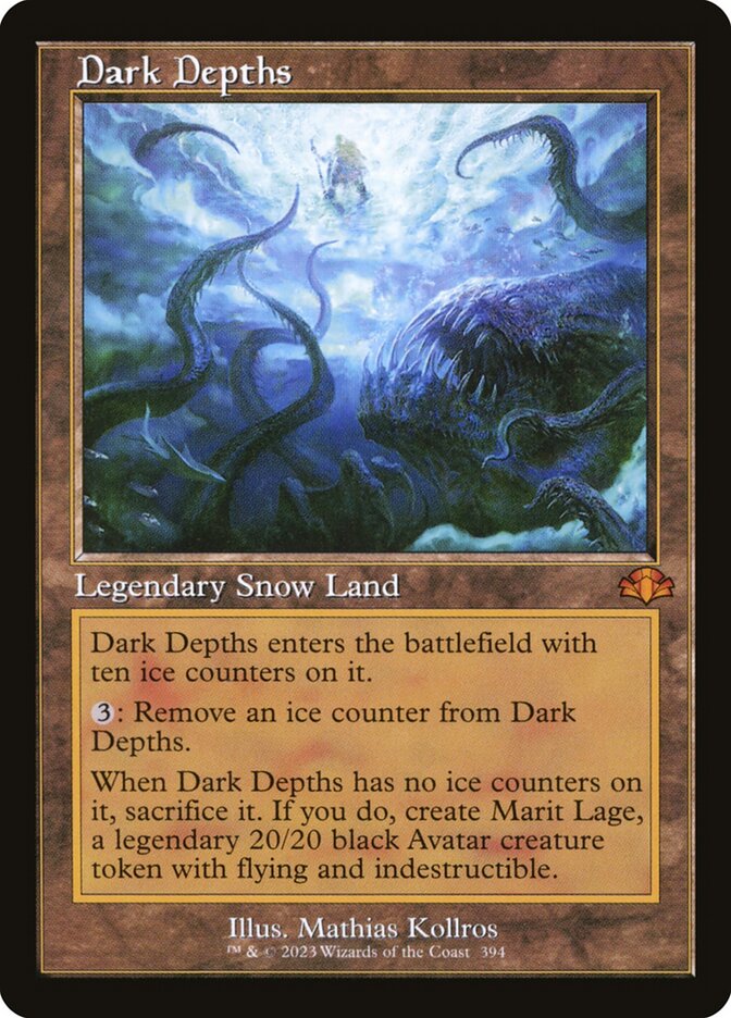 Dark Depths (Retro Frame)