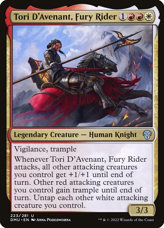 Tori D'Avenant- Fury Rider