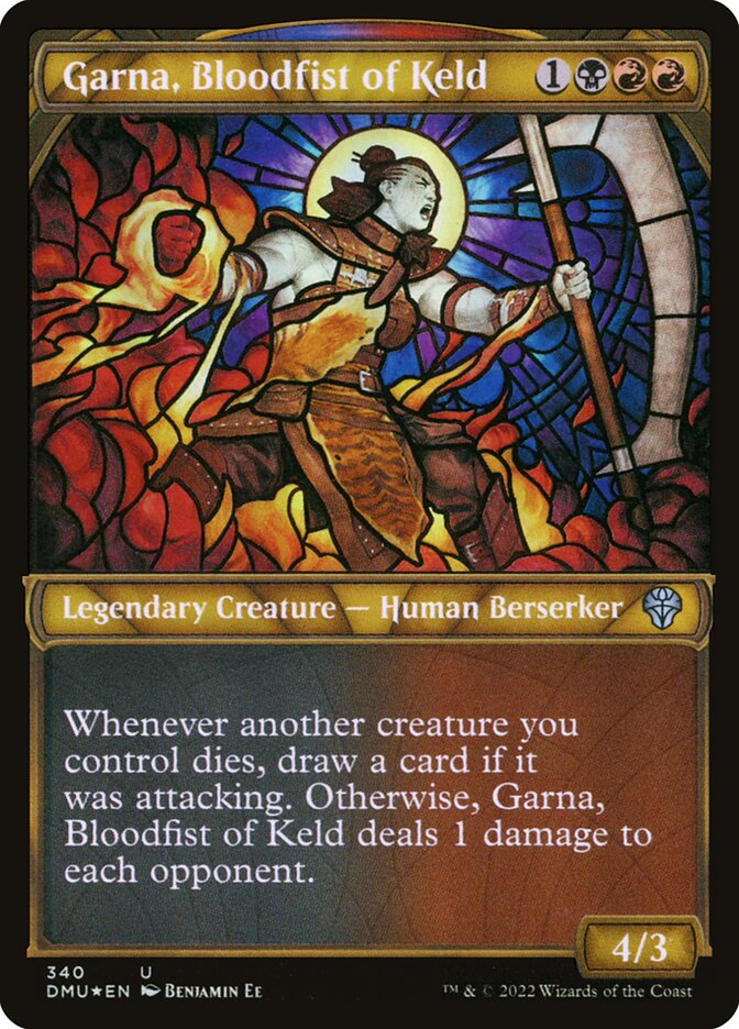 Garna- Bloodfist of Keld (Textured Foil)
