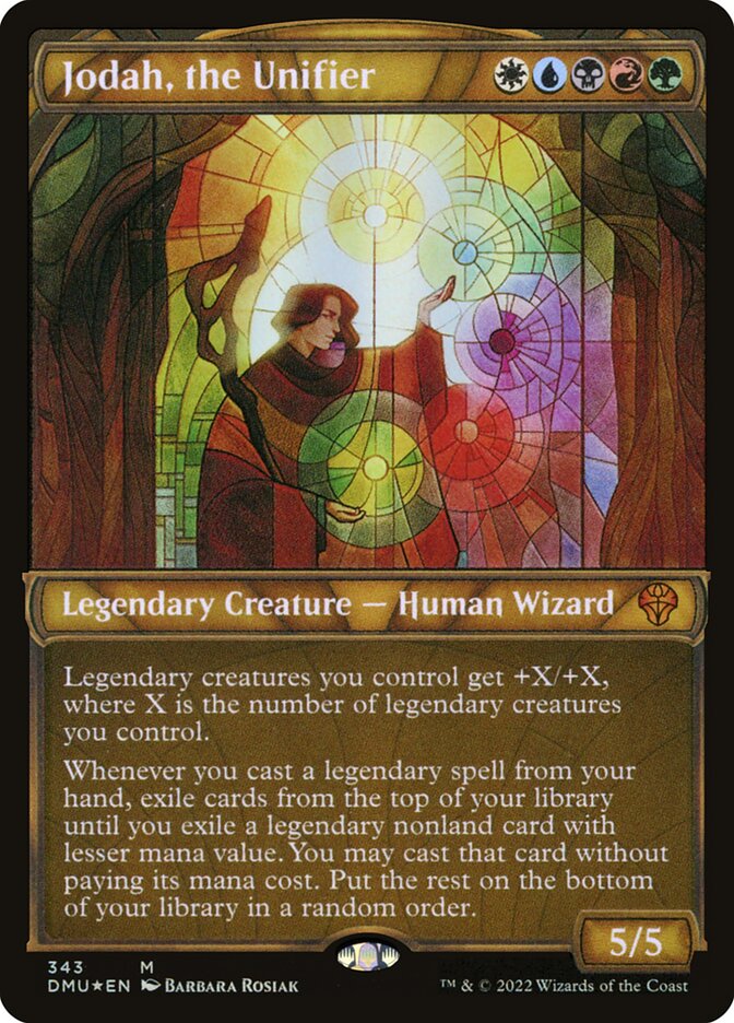 Jodah- the Unifier (Textured Foil)