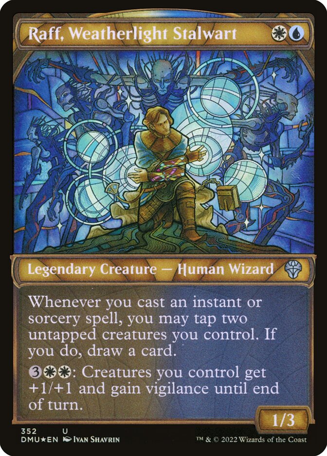 Raff- Weatherlight Stalwart (Textured Foil)