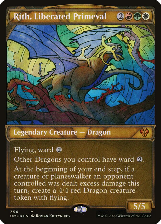 Rith- Liberated Primeval (Textured Foil)