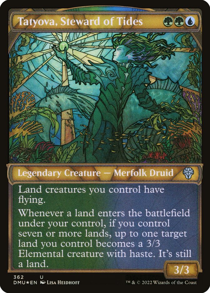 Tatyova- Steward of Tides (Textured Foil)