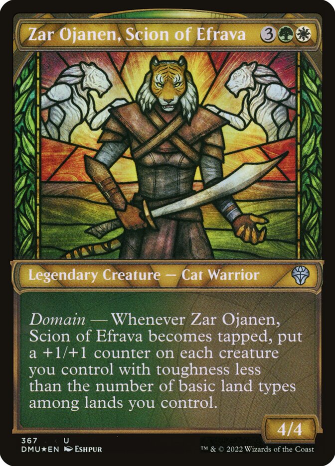 Zar Ojanen- Scion of Efrava (Textured Foil)