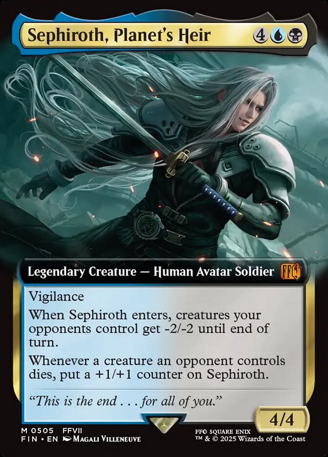 Sephiroth, Planet's Heir ( Extended Art )