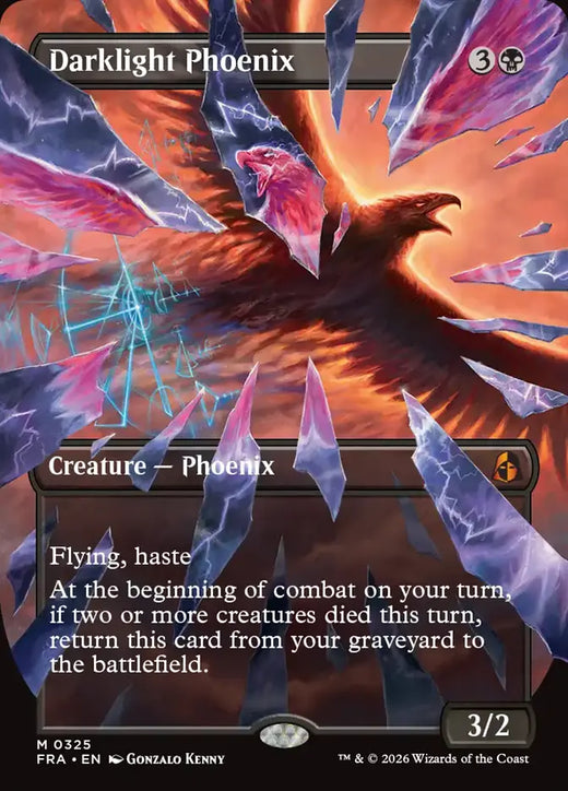 Darklight Phoenix (Borderless) (325)