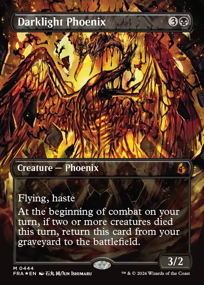 Darklight Phoenix (Borderless) (444)