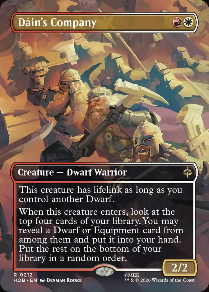 Dáin's Company (Borderless)