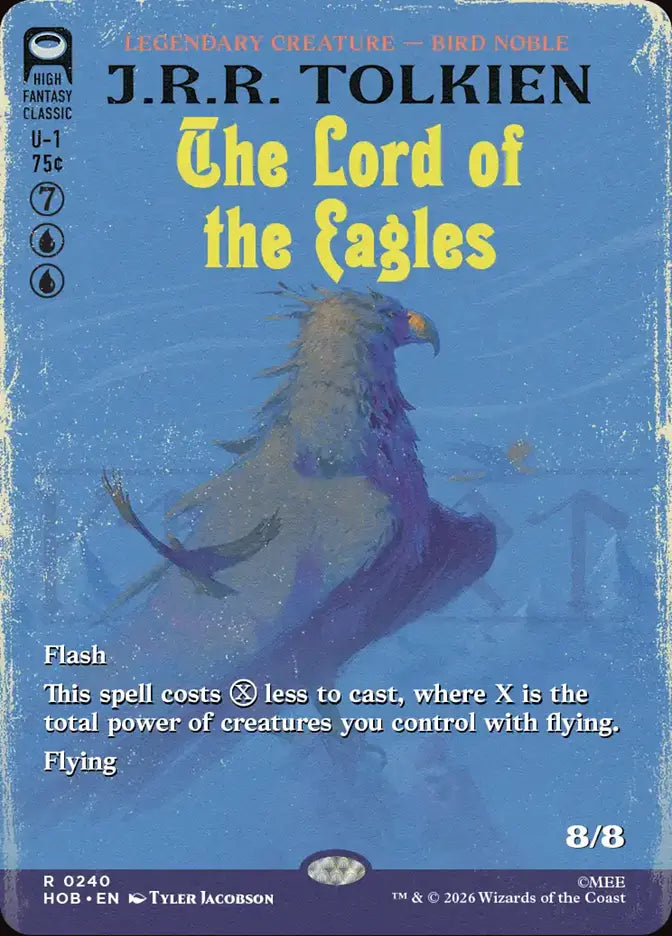 The Lord of the Eagles (Borderless)