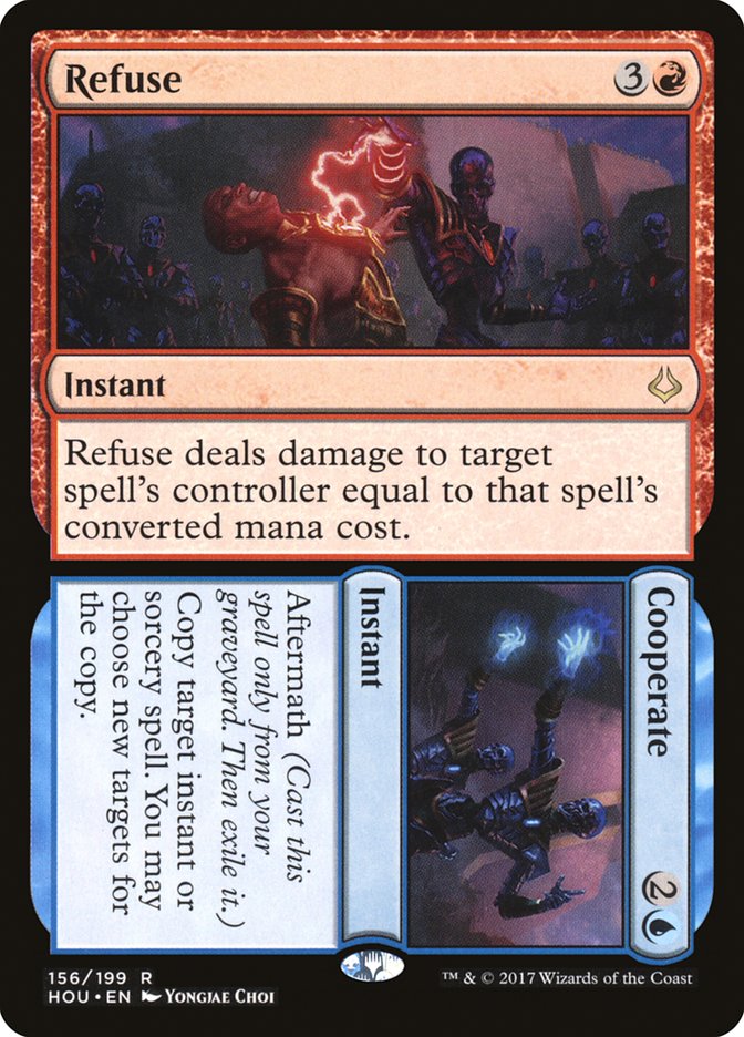Refuse - Cooperate