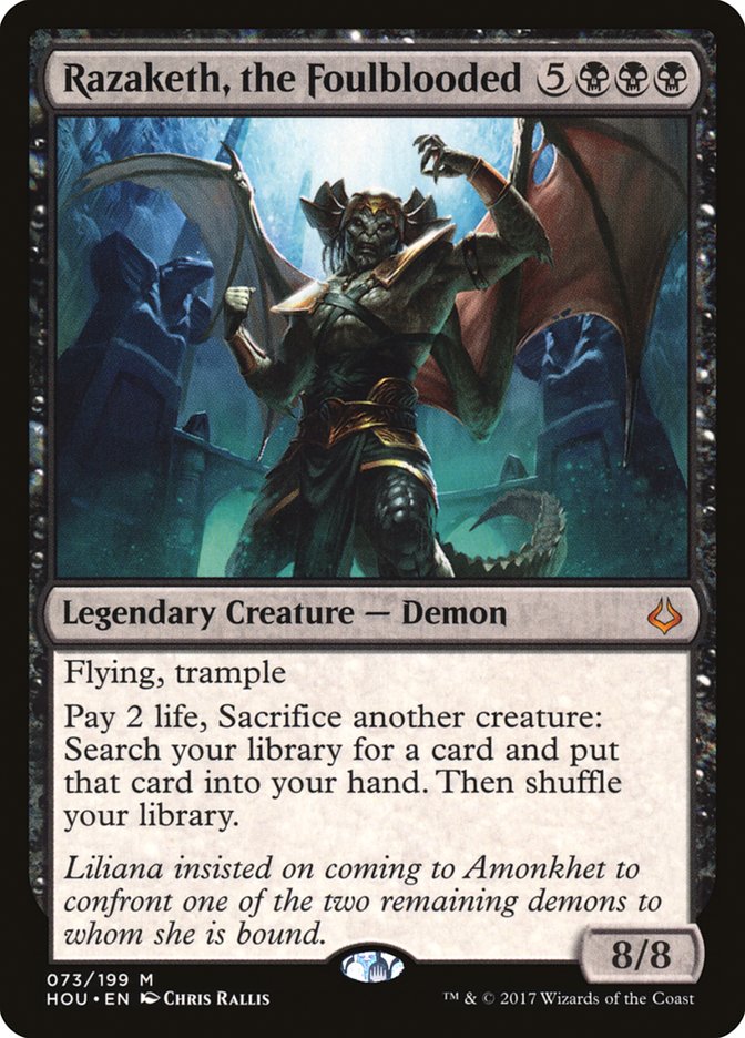 Razaketh- the Foulblooded