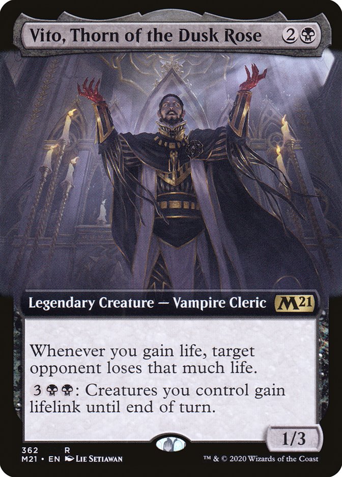 Vito- Thorn of the Dusk Rose (Extended Art)