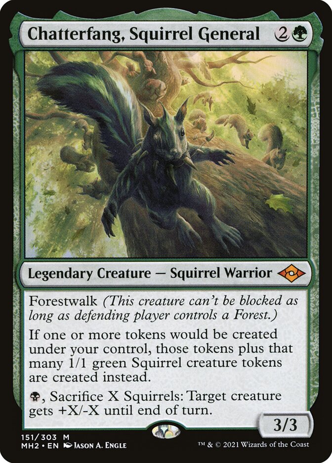 Chatterfang- Squirrel General