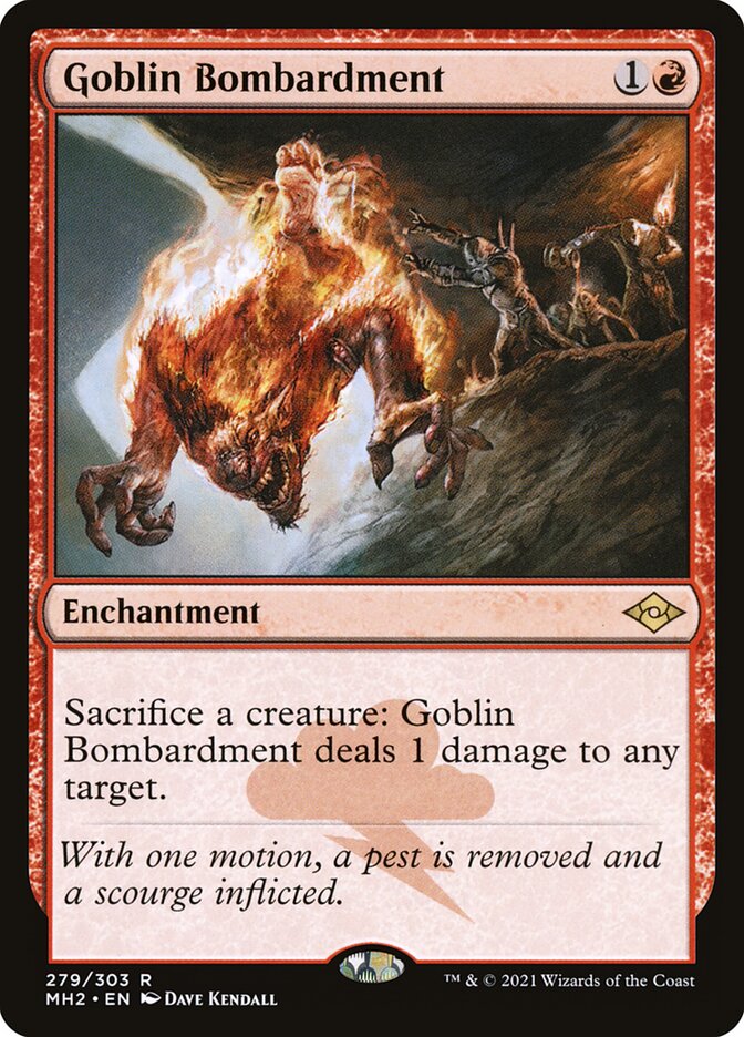 Goblin Bombardment (Foil Etched)