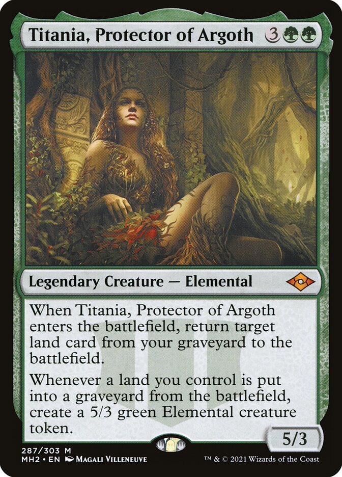Titania- Protector of Argoth (Foil Etched)
